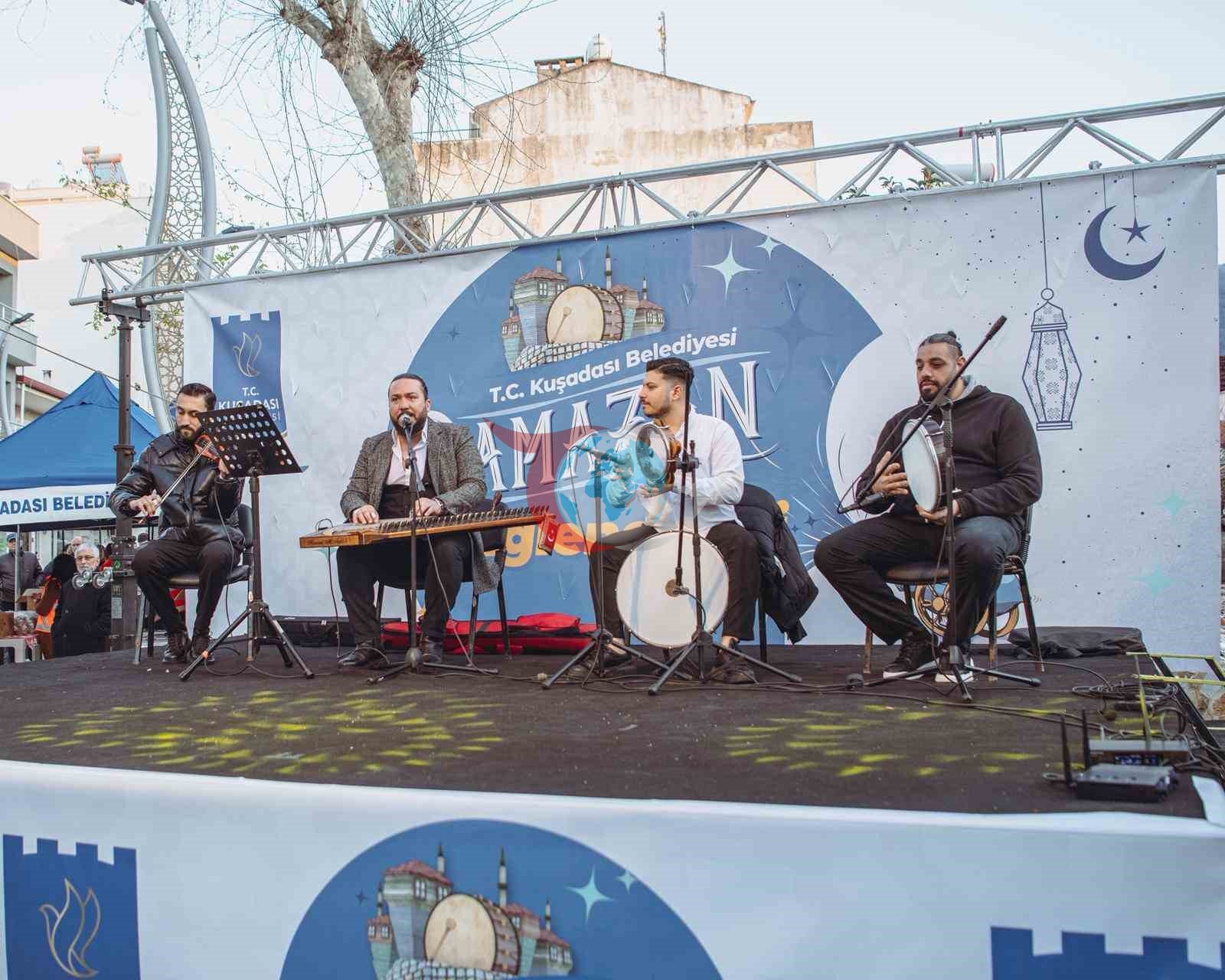 Kuşadası Belediyesi iftar günleri Güzelçamlı ile devam etti