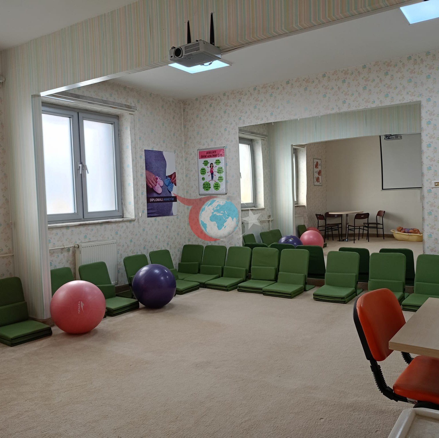 Pasinler ilรงesine gebe okulu