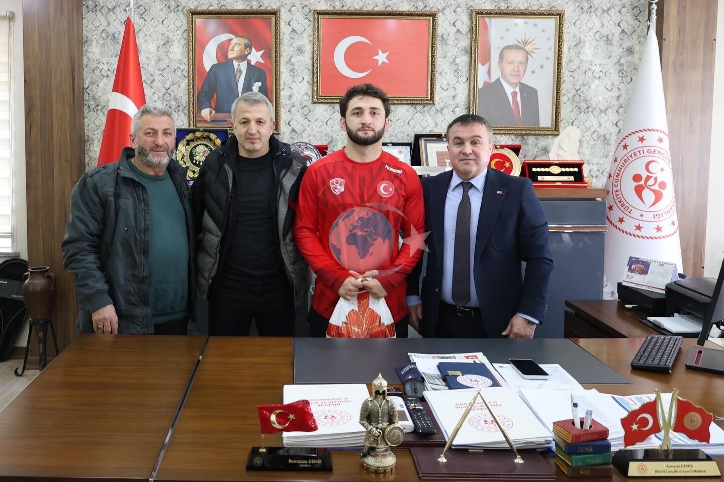 Bilecikli Salih Yusuf Yazıcı U20 Türkiye Güreş Şampiyonu oldu