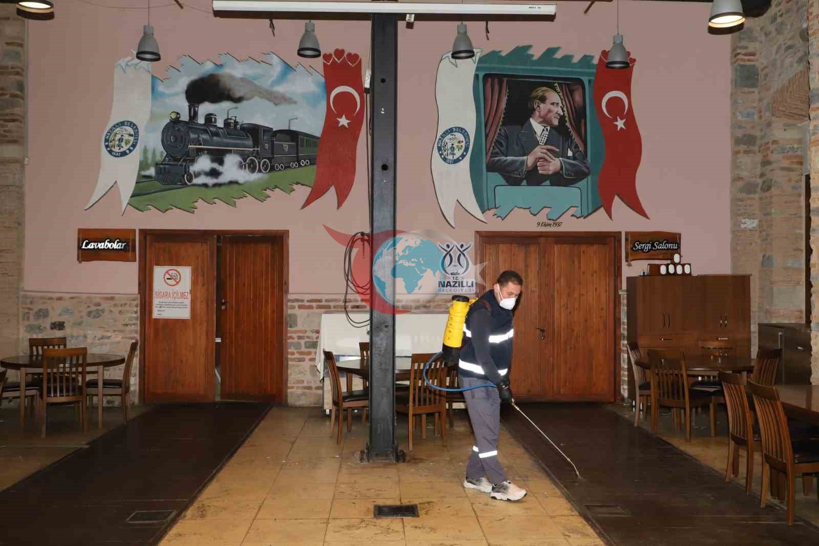 Nazilli Belediyesi&rsquo;nden iş yeri ilaçlamasına sertifika desteği