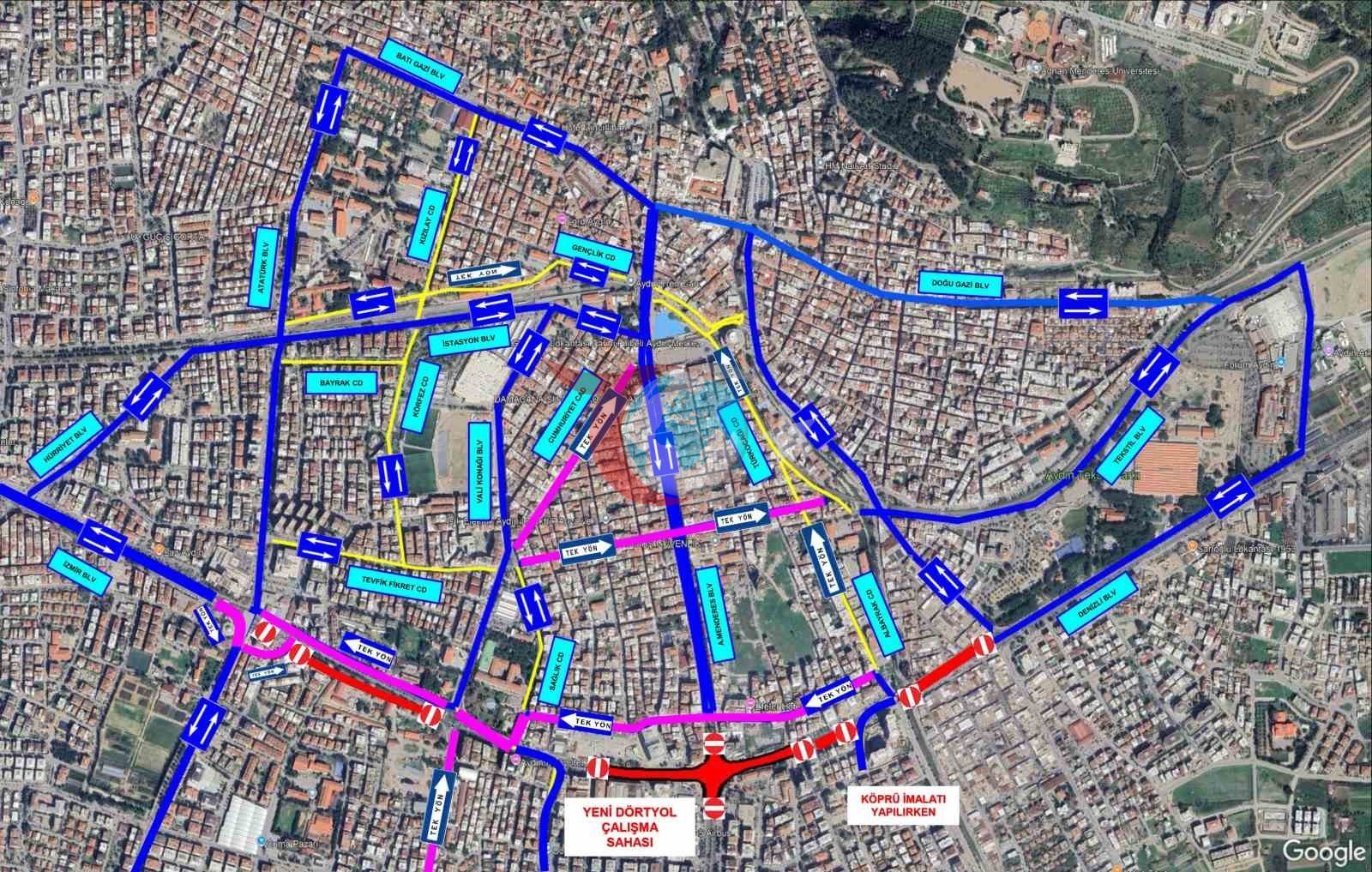Yeni Dörtyol Köprülü Kavşağı Projesi&rsquo;nde çalışmalar başlıyor