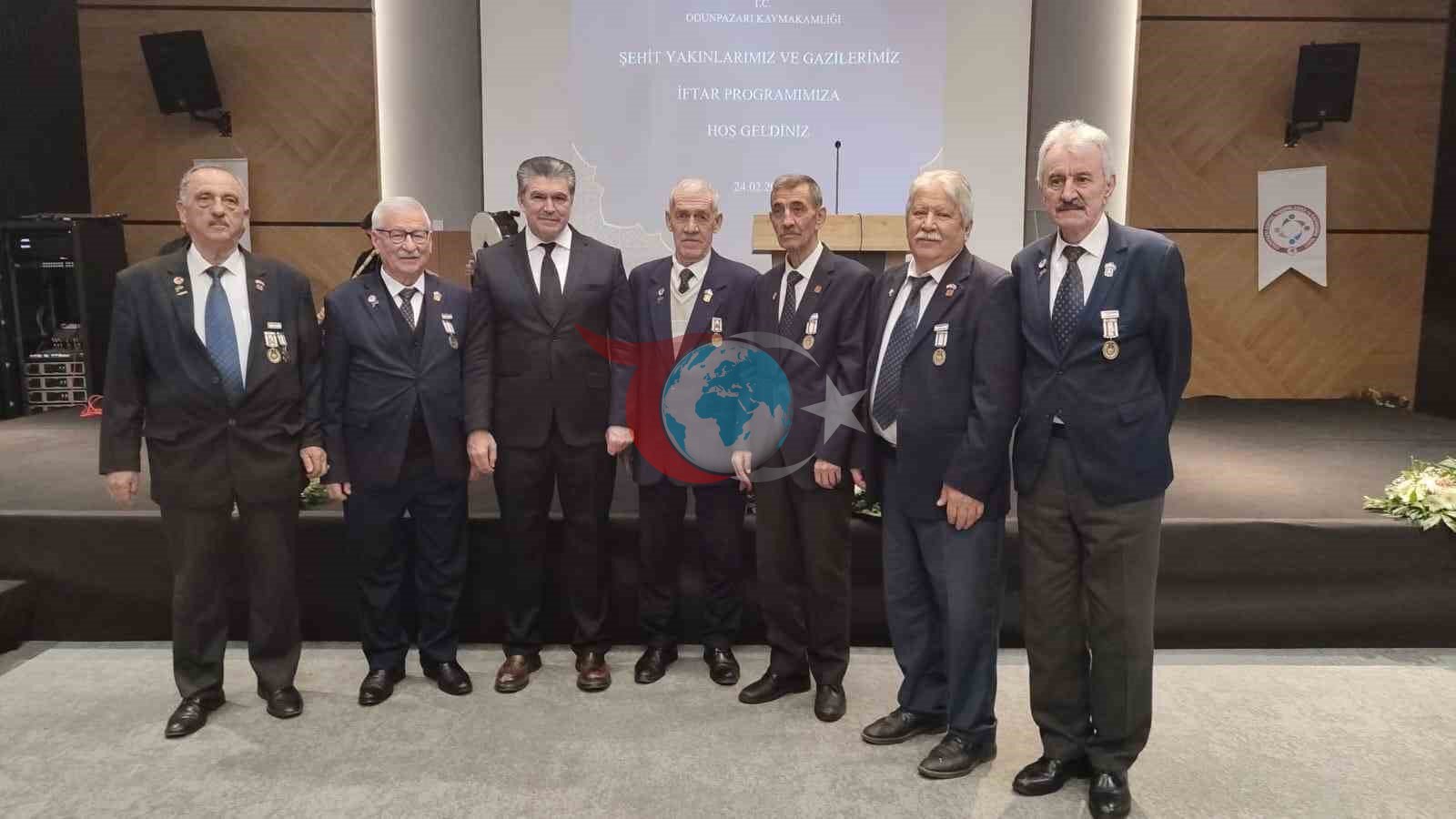 Şehit aileleri ve gaziler için iftar yemeği düzenlendi