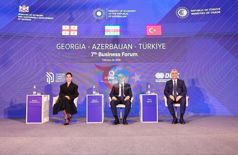 Bakan Bolat, 7’nci Türkiye-Azerbaycan-Gürcistan İş Forumuna katıldı