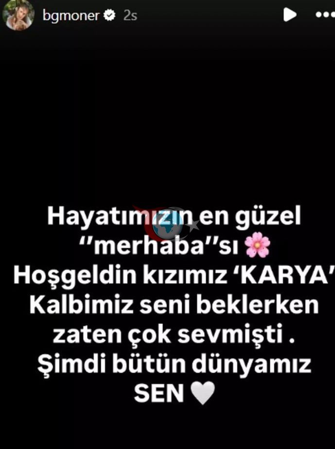 Begüm Öner ile Ceyhun Fersoy'un bebekleri dünyaya geldi