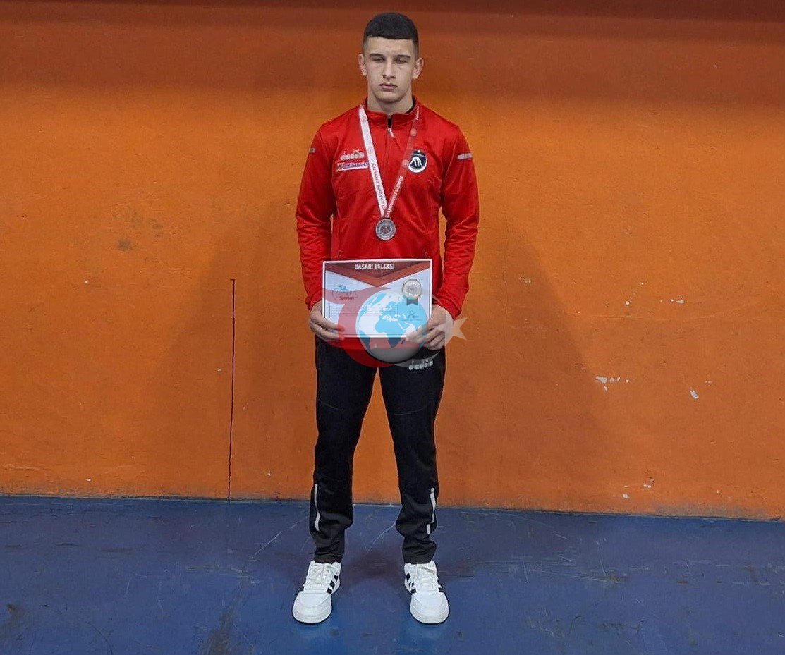 Türkiye güreş şampiyonasında ikinci oldu