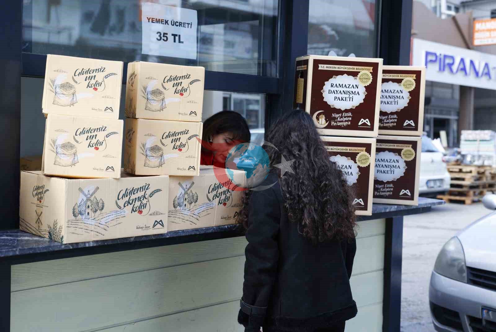 Mersin Büyükşehir Belediyesinden çölyak hastalarına Ramazan desteği