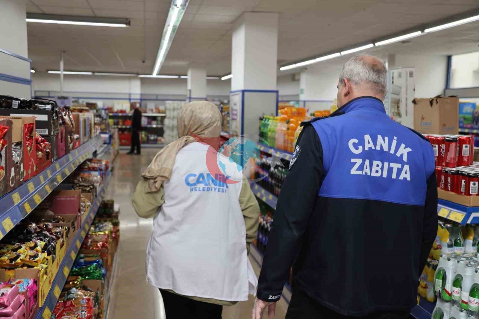 Canik&rsquo;te marketlere sıkı denetim