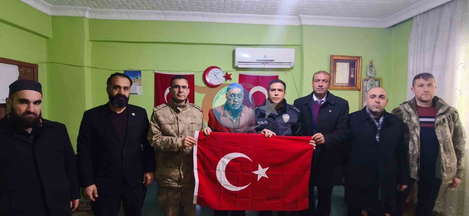 İdlib şehidi Sason&rsquo;da dualarla anıldı