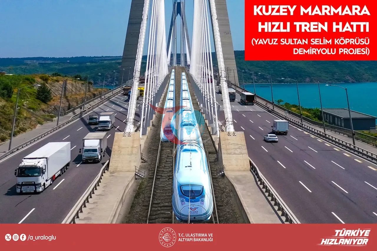 Bakan Uraloğlu duyurdu: Kuzey Çevre Demiryolu Projesi'ne 6,75 milyar dolarlık kredi