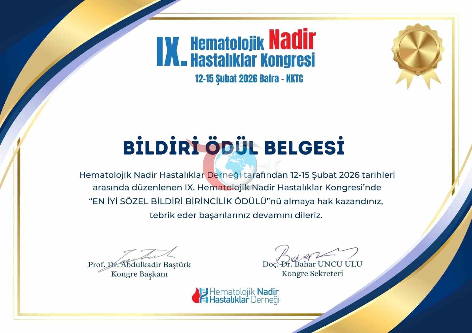 GAÜN’de altın kan çalışmasına