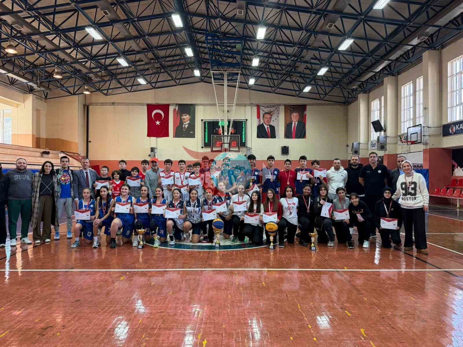 Basketbol turnuvası final maçıyla tamamlandı