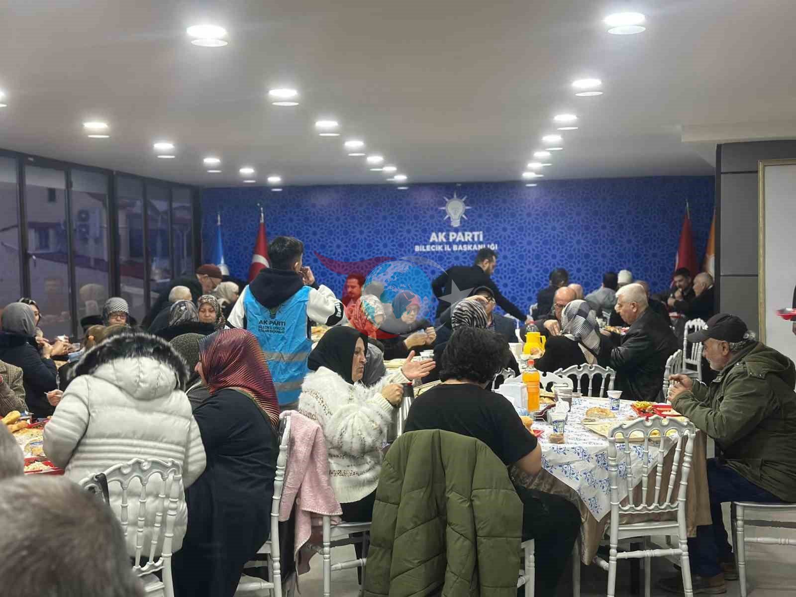Bilecikโte AK Partiโden iftar buluลmasฤฑ