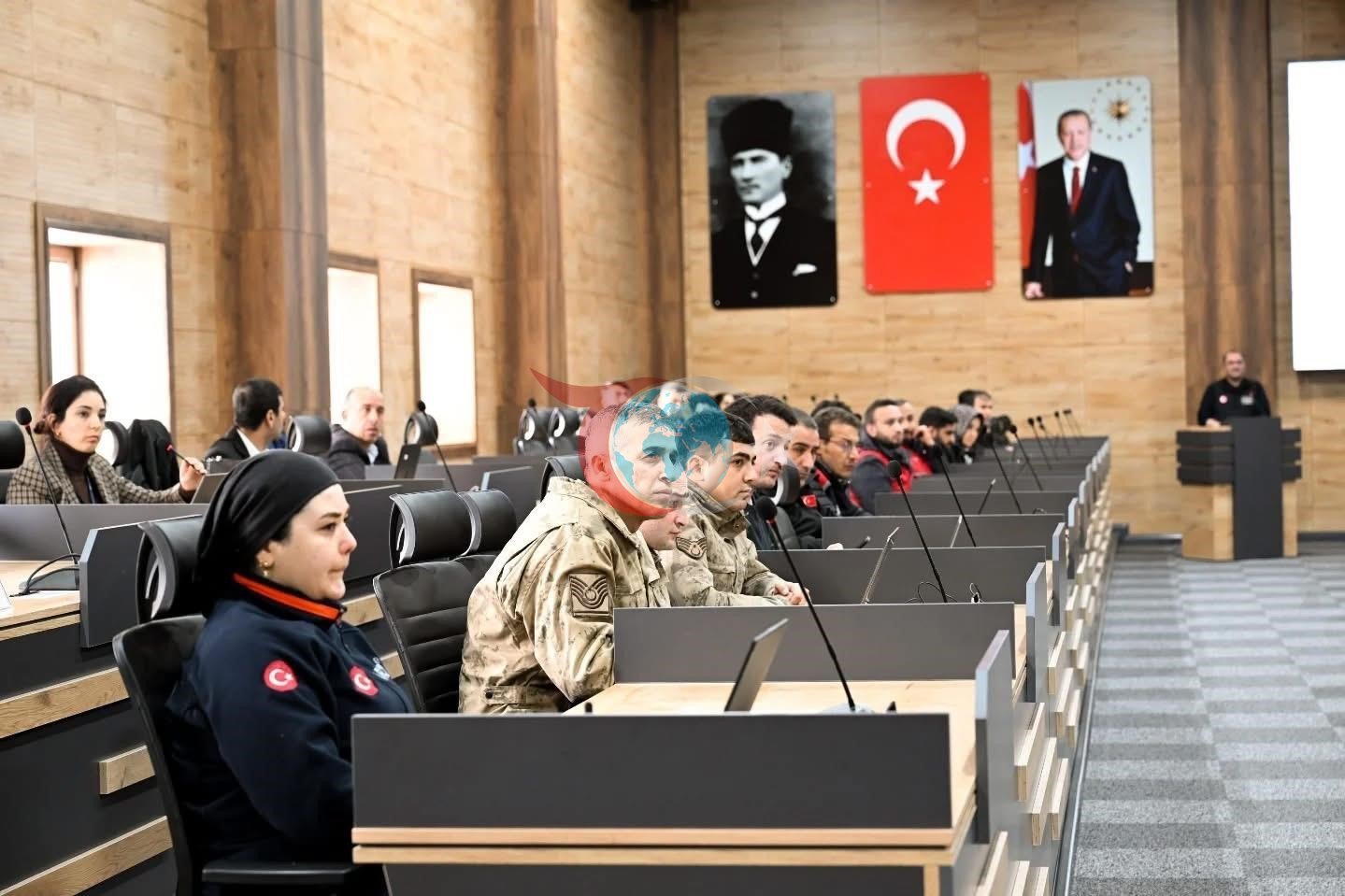 Vali Aydın Baruş başkanlığında, afet ve acil durum toplantısı yapıldı