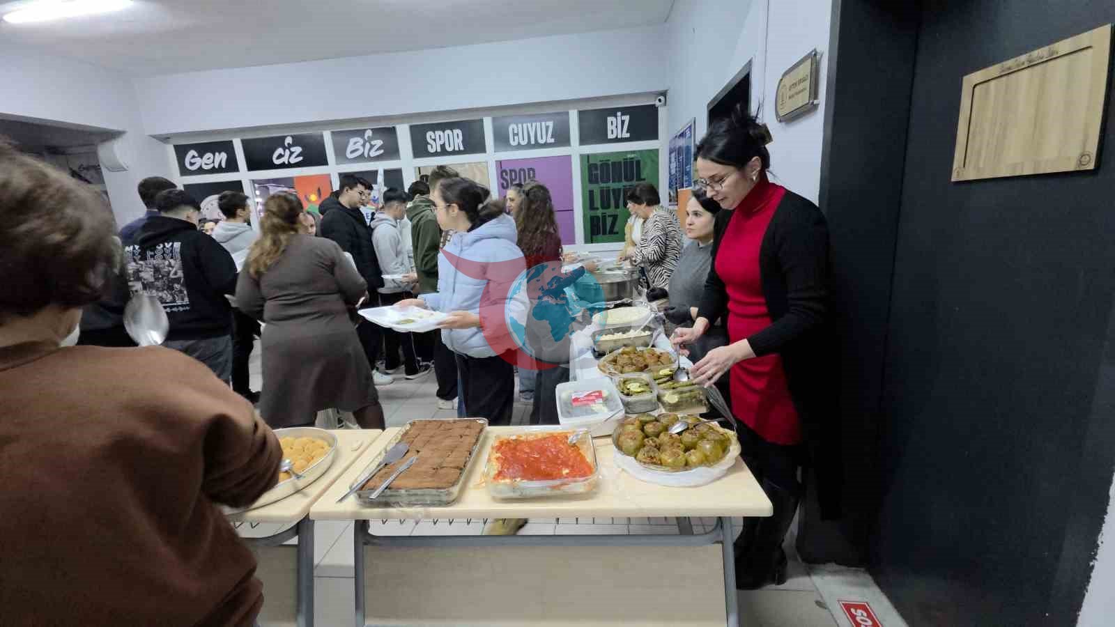 Edirne’de imece usulü iftar: Okul içinde Ramazan bereketi