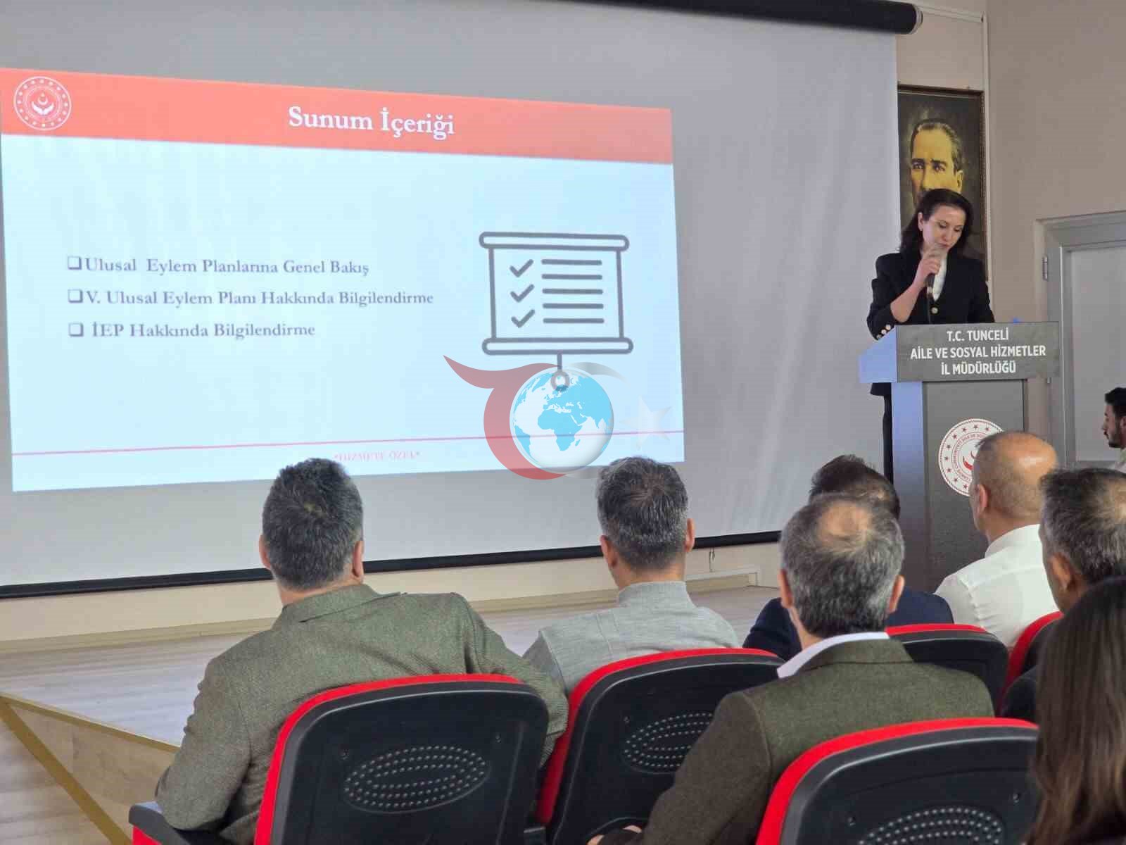 Tunceli&rsquo;de kadına yönelik şiddetle mücadelede yerel yol haritası belirlendi