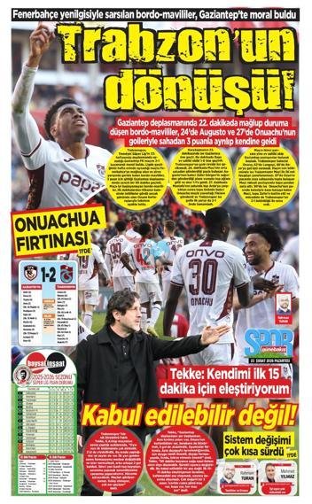 Trabzonspor sahasında kazanarak zirve takibini sürdürdü