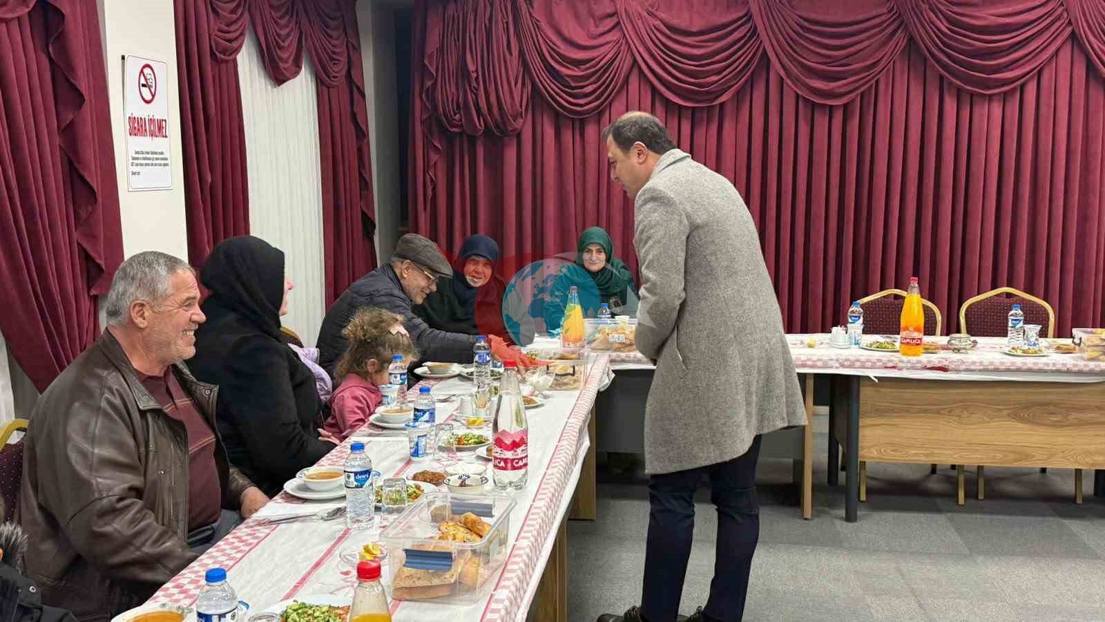 Aydıntepe’de şehit aileleri ve gaziler iftarda buluştu
