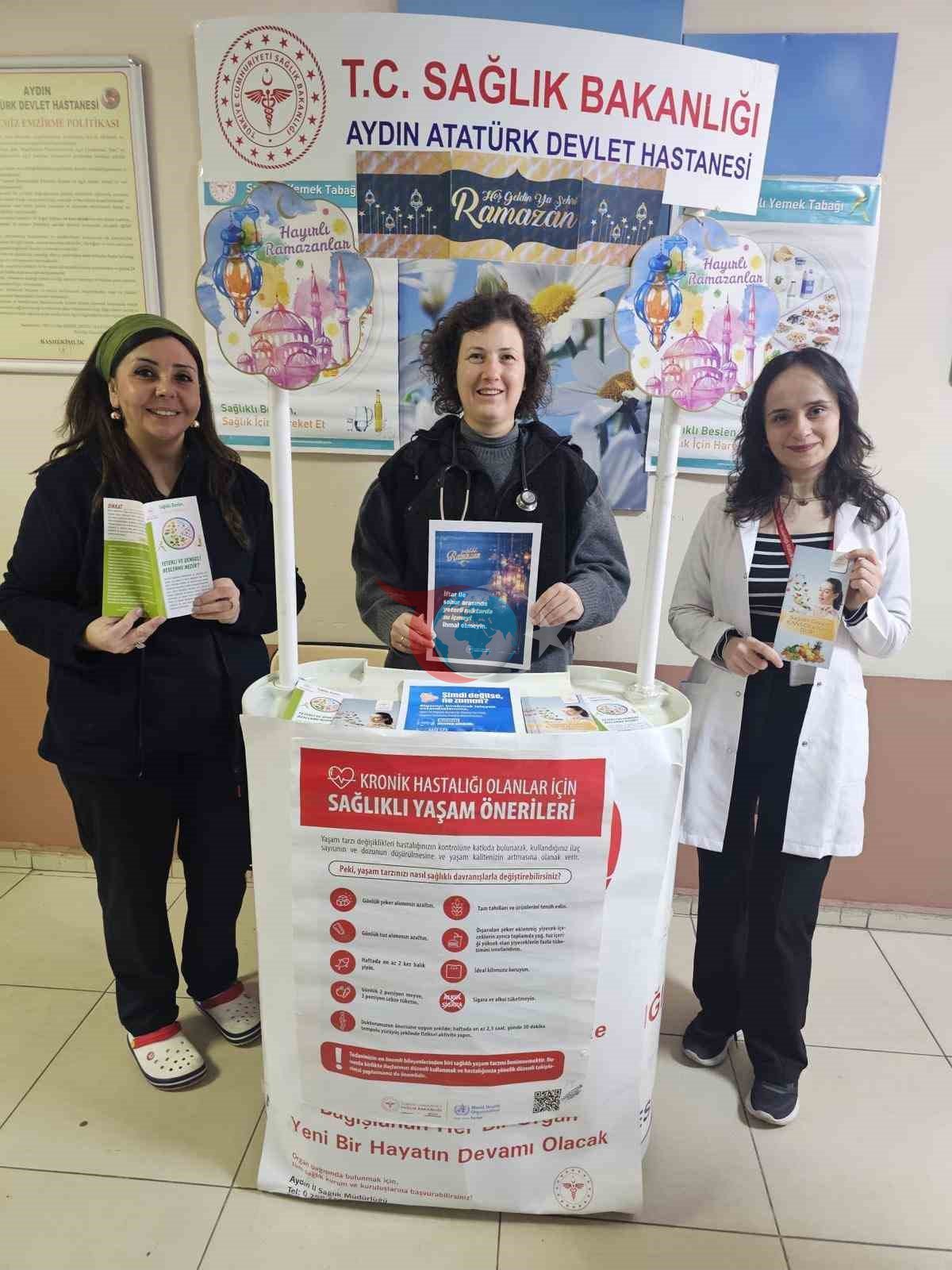 Aydın Devlet Hastanesi&rsquo;nden Ramazan&rsquo;da sağlık hamlesi