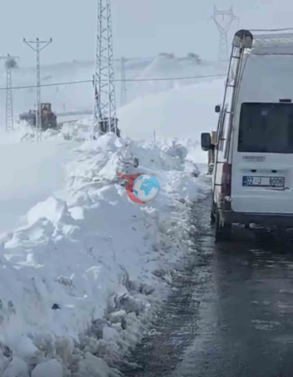 Tipi nedeniyle Malatya-Sincik karayolu ulaลฤฑma kapandฤฑ