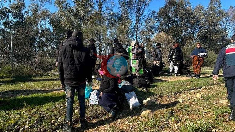 Kaçak göçmenleri Bu dağın arkası İstanbul deyip, boş araziye bıraktılar