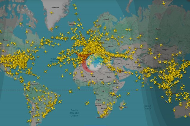 Orta Doğu hava sahası kapandı: Uçuşlar durdu, gökyüzü boşaldı