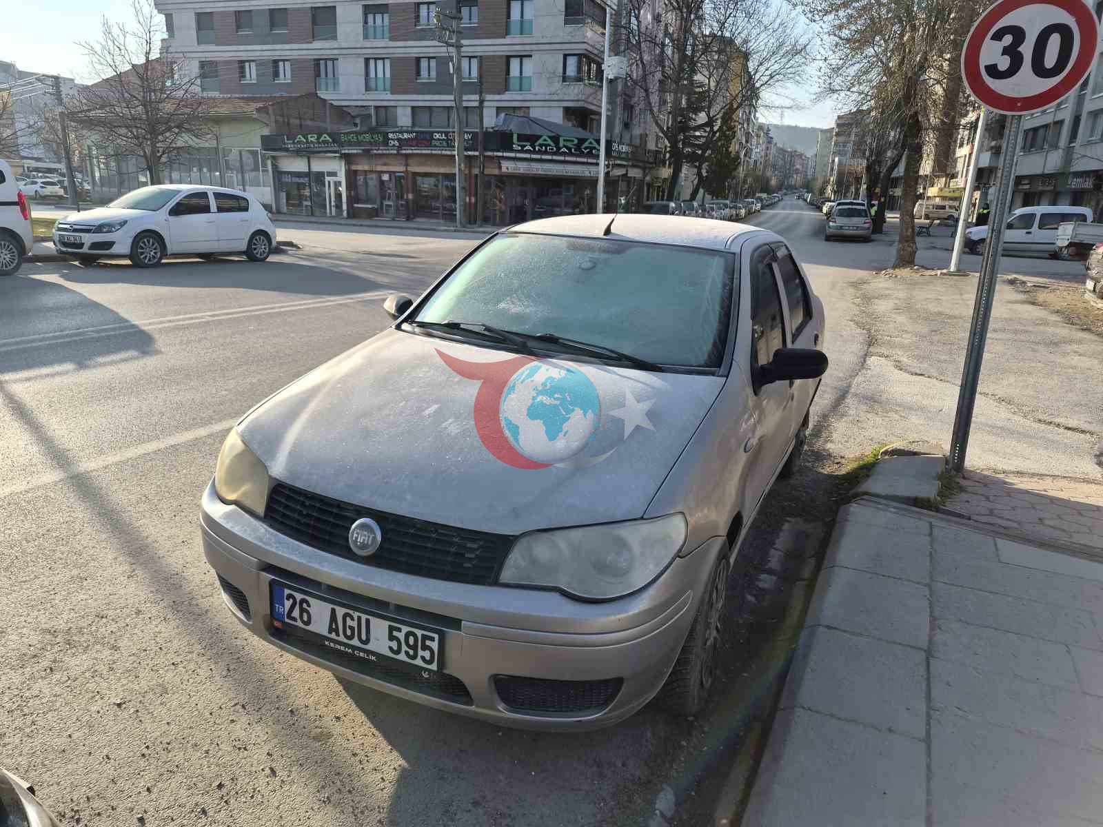 Eskişehir&rsquo;deki soğuklar arabaları etkiledi