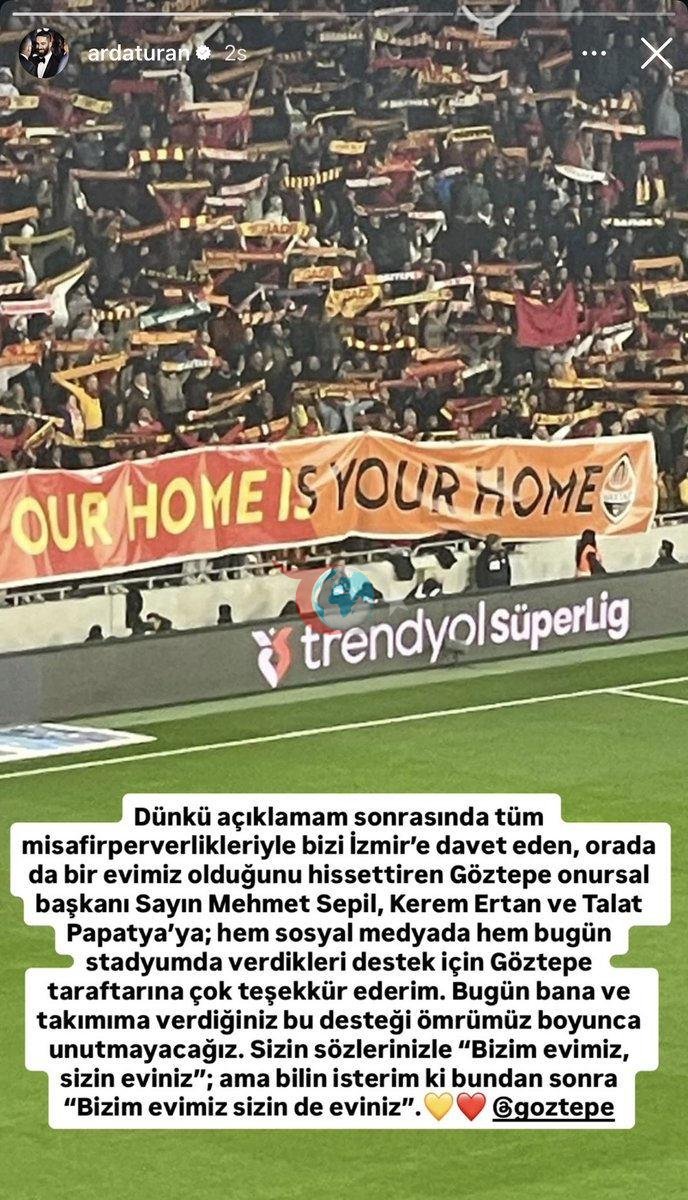 Arda Turan'ın paylaşımı