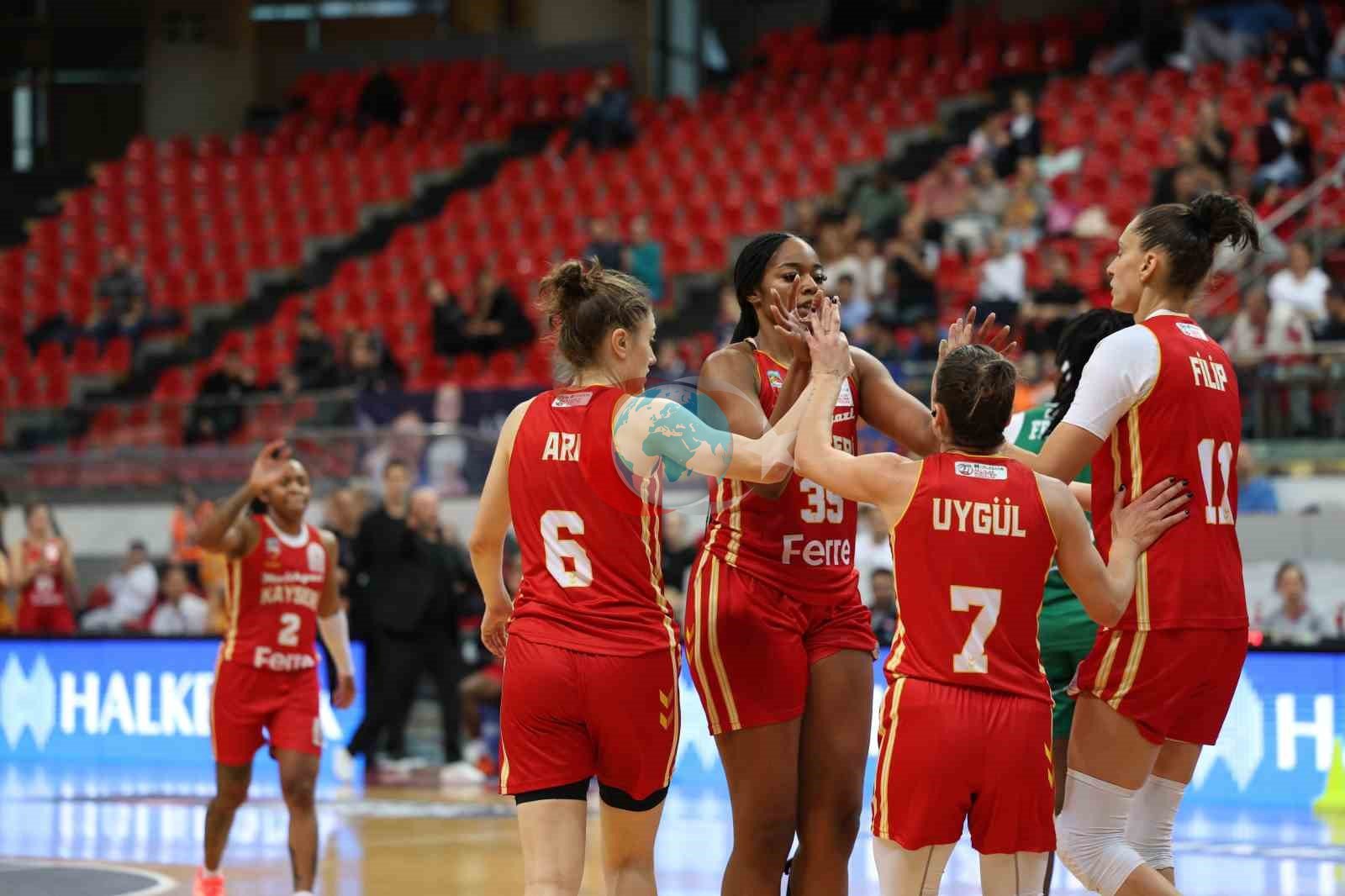 Melikgazi Kayseri Basketbol ligi 8. sırada tamamladı