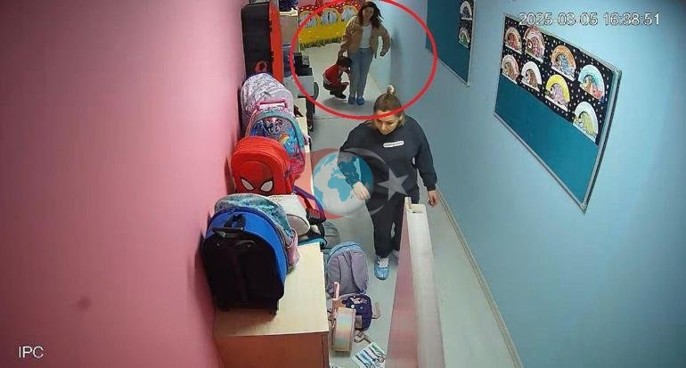 Anaokulunda şiddet kamerada 5 yaşındaki öğrenciye yönelik görüntüler sonrası öğretmene para cezası