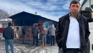 Trajik olay Minibüsünün yandığını görünce kalp krizinden öldü