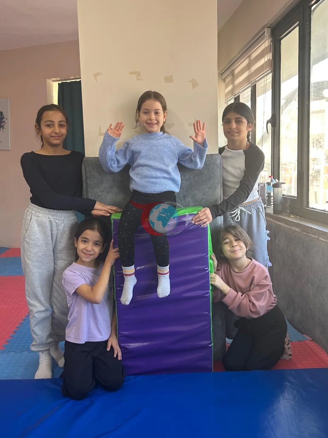 Germencikโte spor kurslarฤฑ รงocuklara enerji katฤฑyor