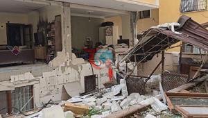 Ataşehirde doğal gaz patlaması Ortalık savaş alanına döndü: Güm diye ses duydum