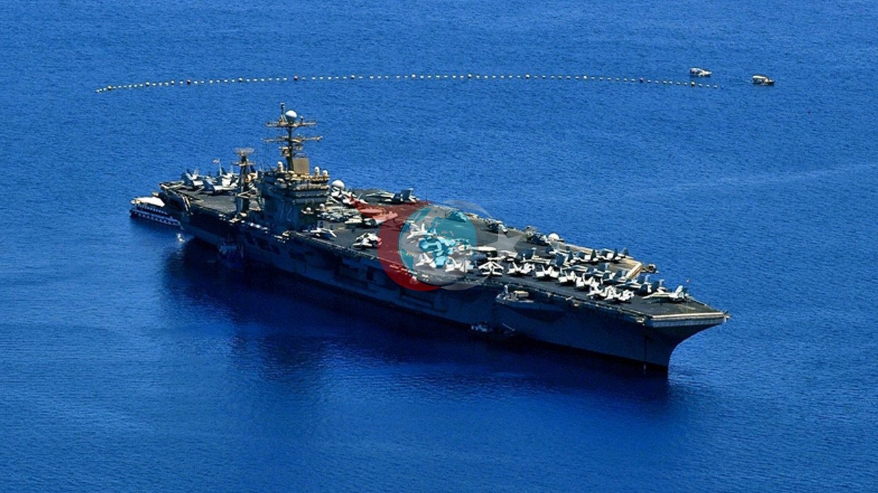 İran'dan Abraham Lincoln Uçak Gemisi'ne Füze Atışı!