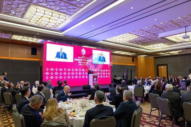 Bakan Fidan, Türkiye Müteahhitler Birliği’nin iftar programına katıldı