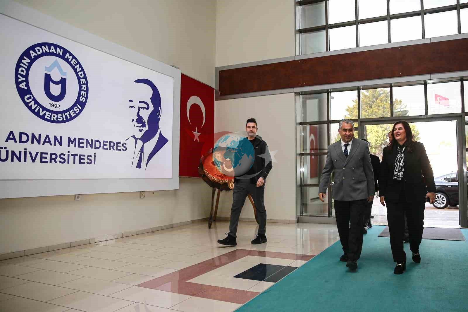 ADÜ Rektörü Kent, Başkan Çerçioğlu&rsquo;nu ağırladı