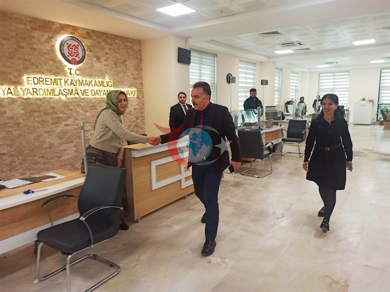 Edremit SYDV, hizmet kalitesinde Balıkesir birincisi oldu