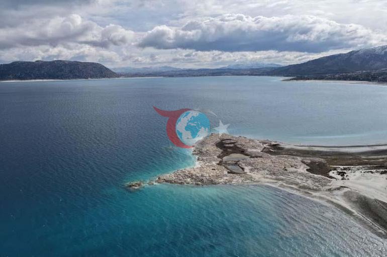 Türkiyenin Maldivleri olarak tanımlanıyor İşte Salda Gölünde son durum