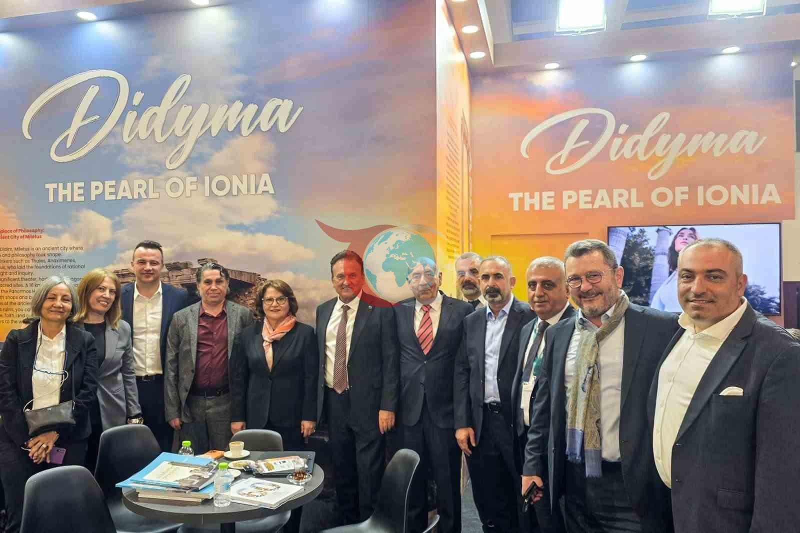 Almanya’daki fuarda Didim Belediyesi standına yoğun ilgi