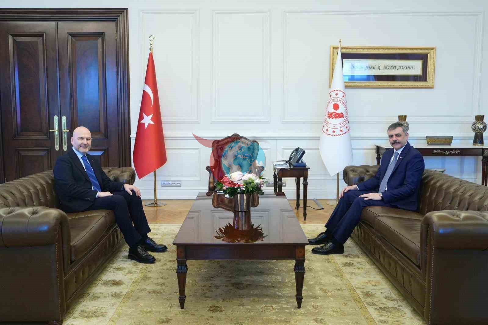 Süleyman Soylu’dan İçişleri Bakanı Çiftçi’ye 