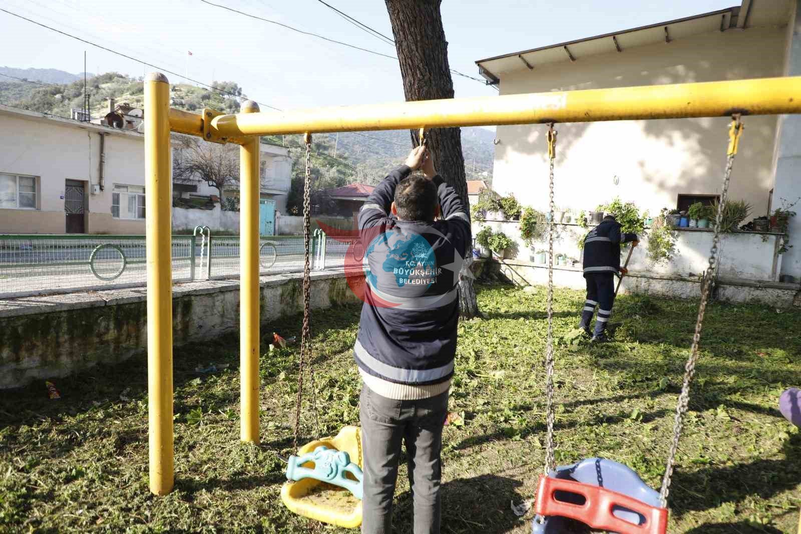 Aydın Büyükşehir&rsquo;den Koçarlı&rsquo;ya &rsquo;yeşil&rsquo; dokunuş