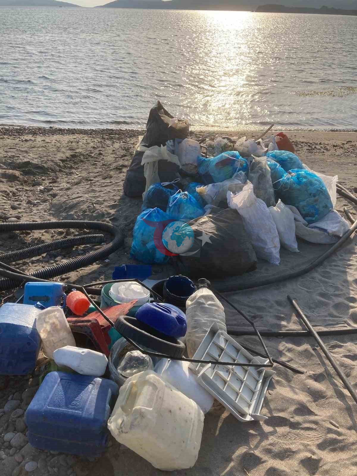 Tilkişen otu toplamaya gittiler, koyu temizlediler