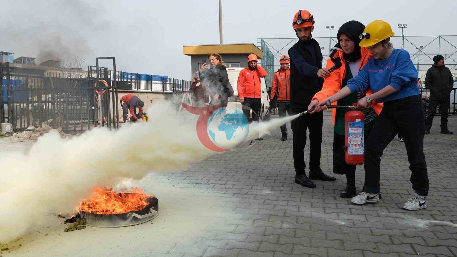 Yıldırım Belediyesi&rsquo;nden nefes kesen tatbikat