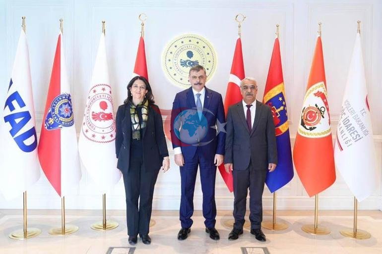 DEM Parti İmralı heyetinden bakanlar Çiftçi ve Gürleke ziyaret