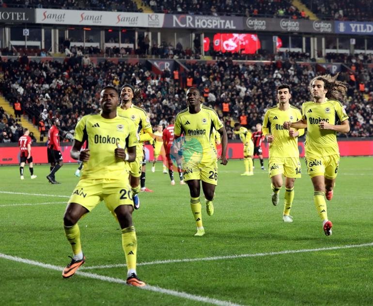 Gaziantep FK – Fenerbahçe: 0-4