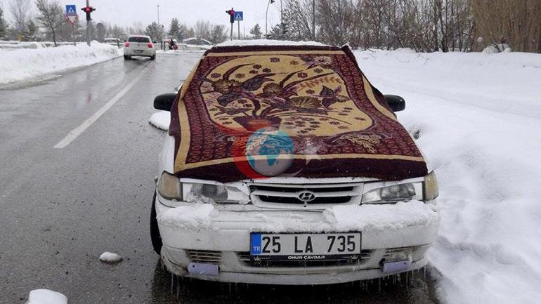 Kentte hayat durdu Baraj buz tuttu, sıcaklık eksi 20 derece düştü