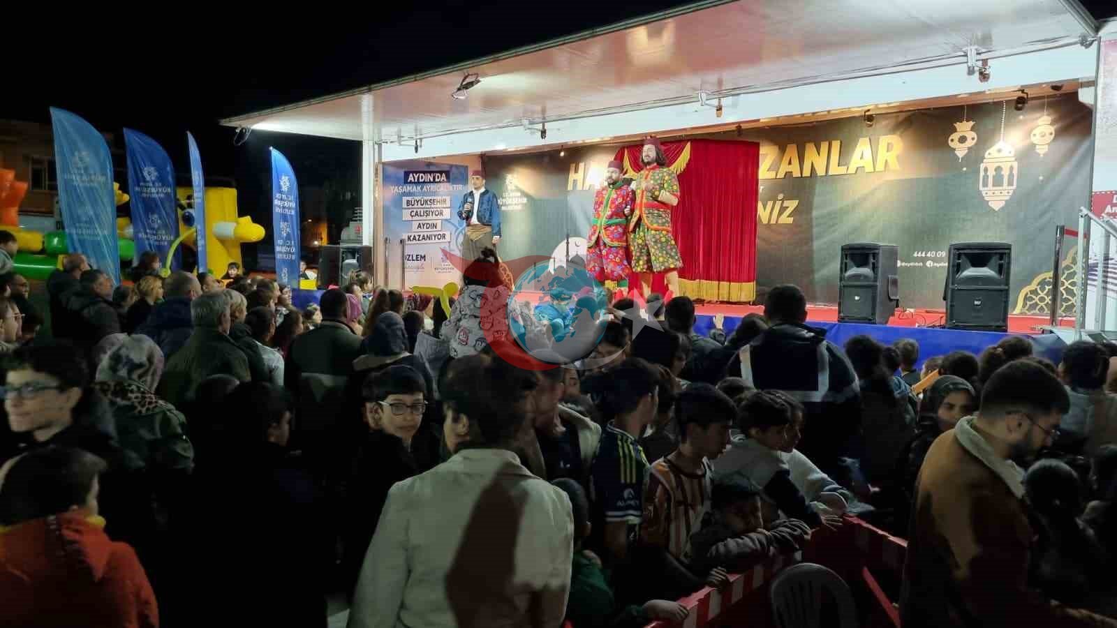 Aydın Büyükşehir, İncirliova&rsquo;da vatandaşları Ramazan etkinlikleri ile bir araya getirdi