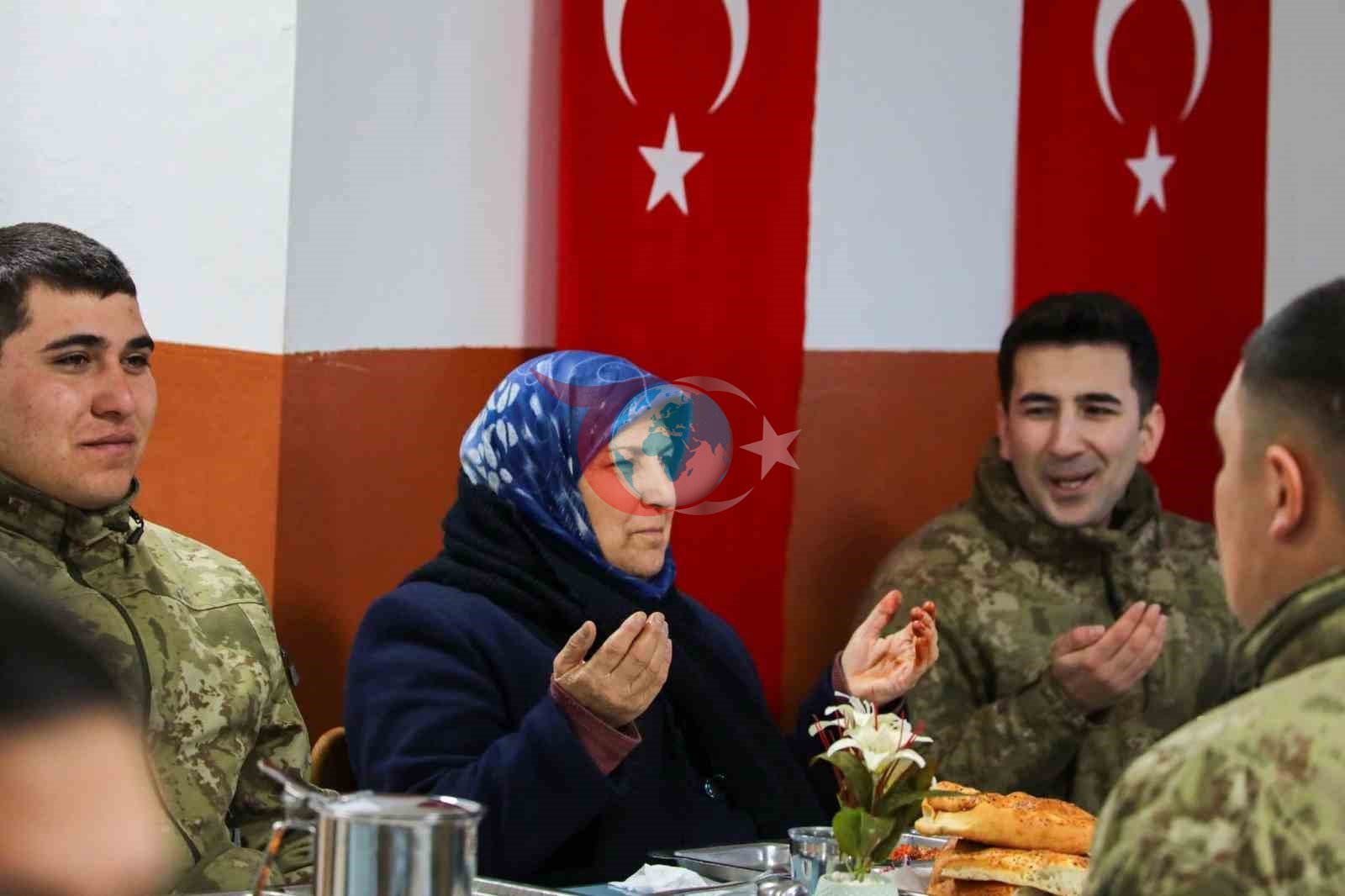 Erzincan’da kahraman gaziler ve aileleri onuruna iftar sofrası kuruldu