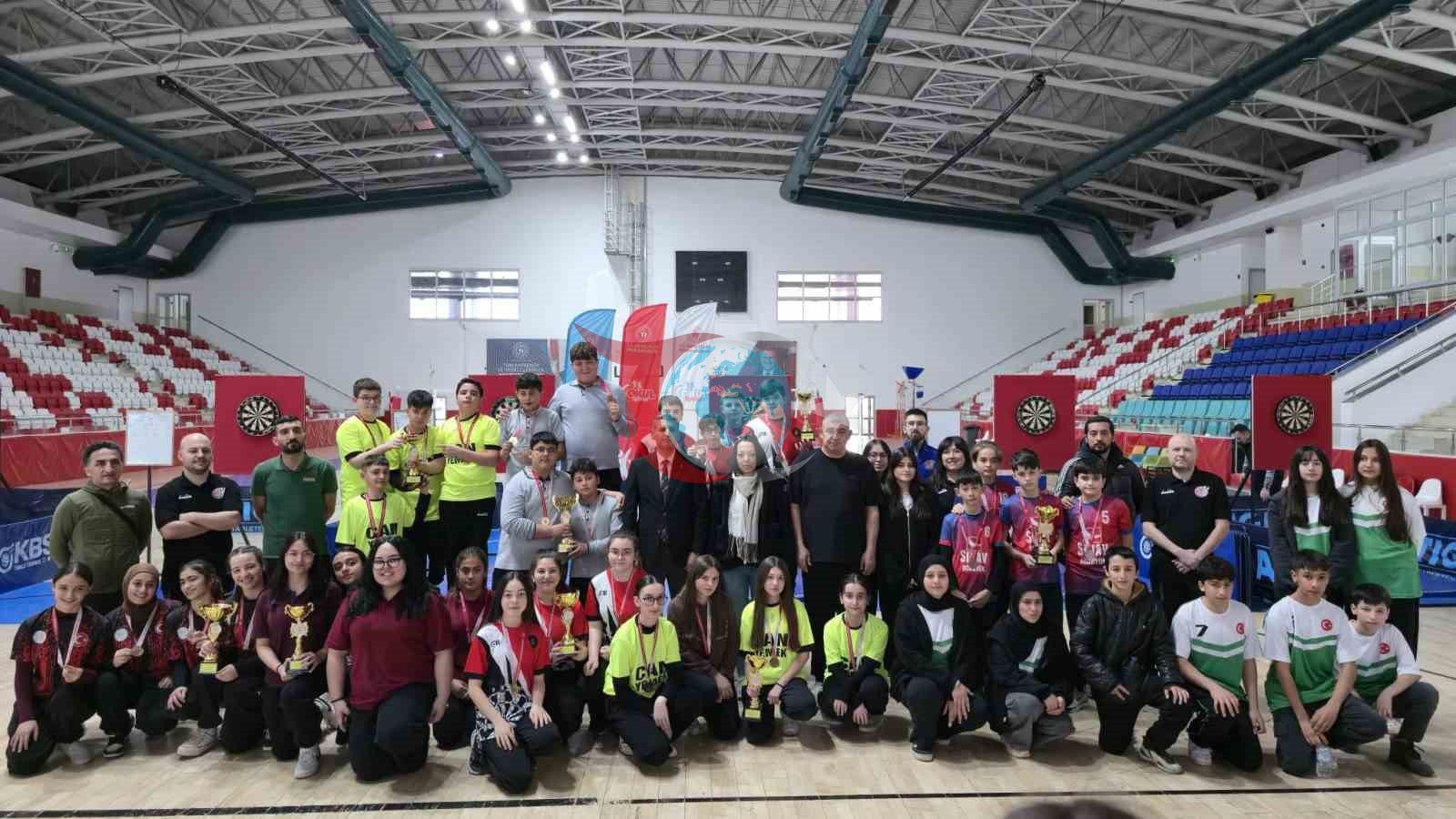 Bilecik&rsquo;te Dart Yıldızlar İl Birinciliği tamamlandı