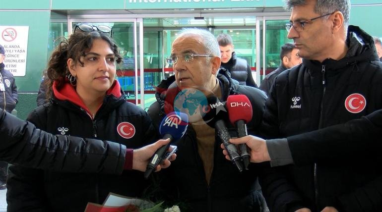 Avrupa Şampiyonası’nda 7 madalya alan milli atıcılar Ankara’ya döndü