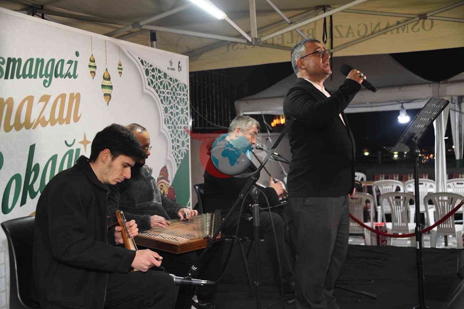 ‘Osmangazi Ramazan Sokağı’ huzur veren ezgilerle taçlandı